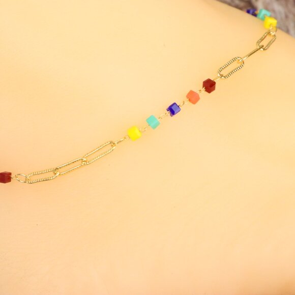 "Dainty Anklet for Women – Elegant Everyday Jewelry & Perfect Gift | MLCRC1220 - Picture 2 of 10